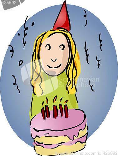 Image of Birthday girl