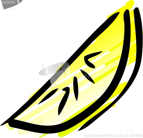 Image of Sliced lemon