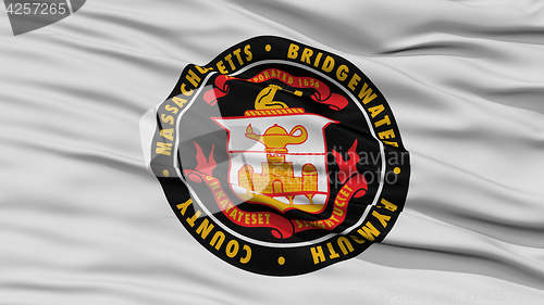 Image of Closeup of Bridgewater City Flag