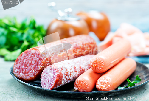 Image of sausages