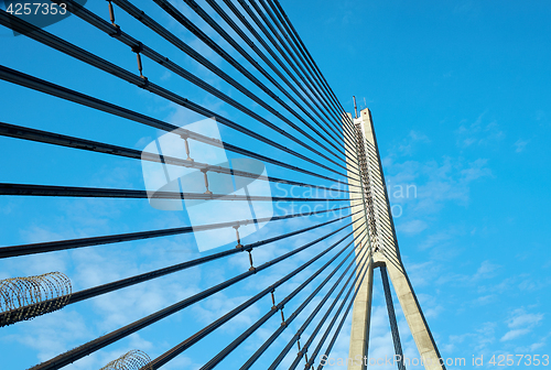 Image of Close up of bridge, Riga