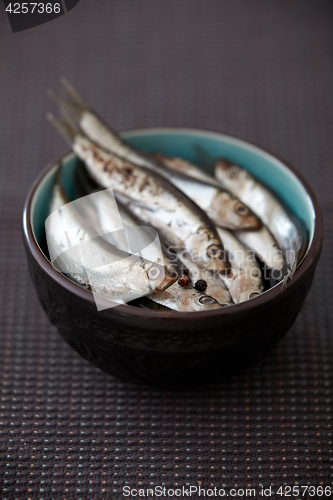 Image of bowl of anchovies