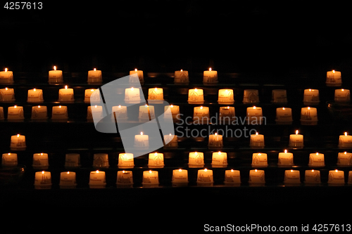 Image of candles background