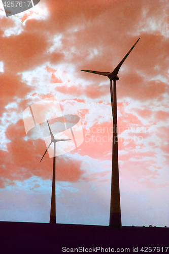 Image of wind farms in Austria