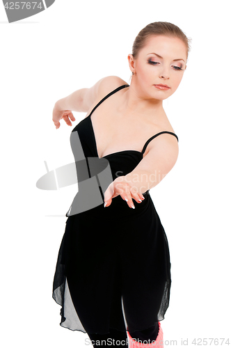 Image of Woman ballerina ballet dancer