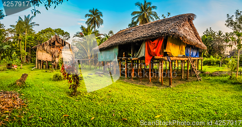 Image of Wooden houses in Avatip