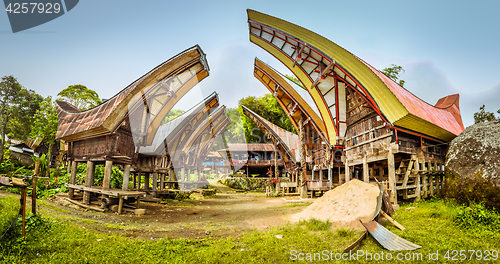 Image of Traditional architecture in Toraja