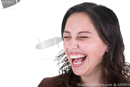 Image of Young Girl Laughing
