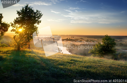 Image of River in steppe