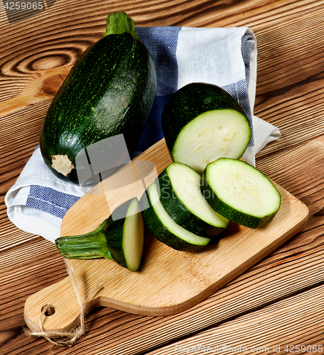 Image of Fresh Ripe Zucchini