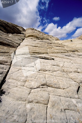 Image of Looking up the Sandstones in Snow Canyon - Utah