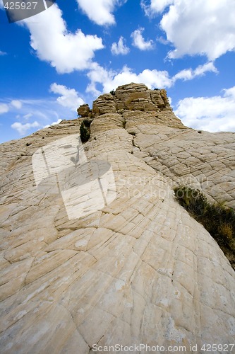 Image of Looking up the Sandstones in Snow Canyon - Utah