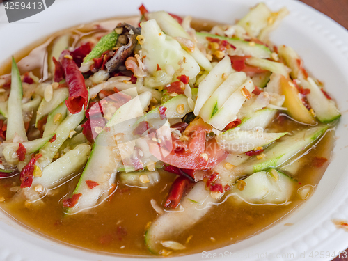 Image of Cucumber som tam from Thailand