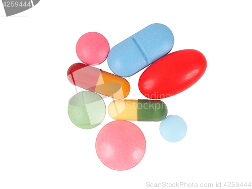 Image of Pills on white