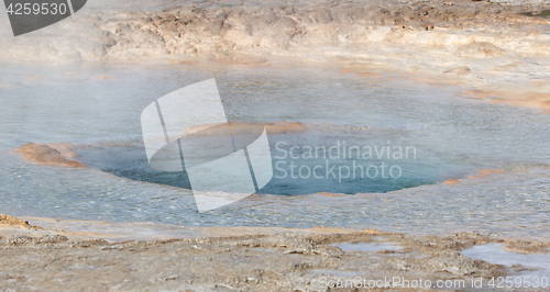 Image of The famous Strokkur Geyser - Iceland