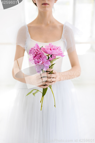 Image of Portrait of a young bride