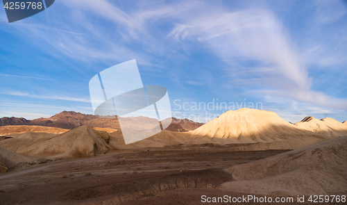 Image of Rock Formation Death Valley National Park California