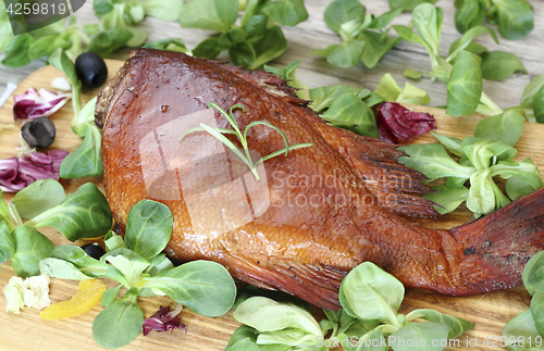 Image of Smoked sea bass