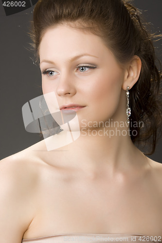 Image of young beautiful woman