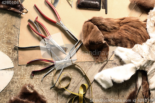 Image of A tailor, leather craft