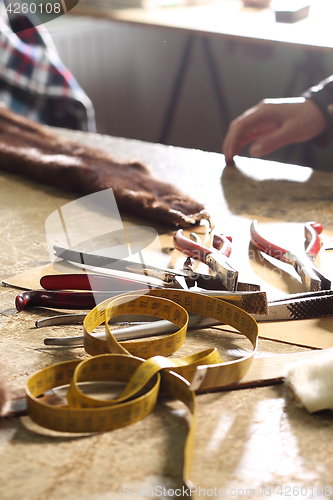 Image of Workshop, studio furrier