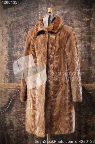 Image of Mink coat.