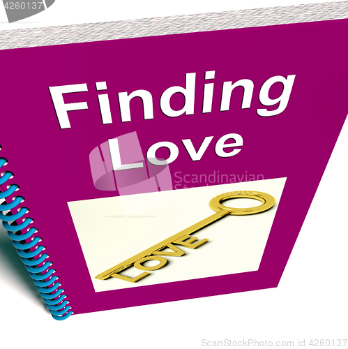 Image of Finding Love Book Shows Relationship Advice