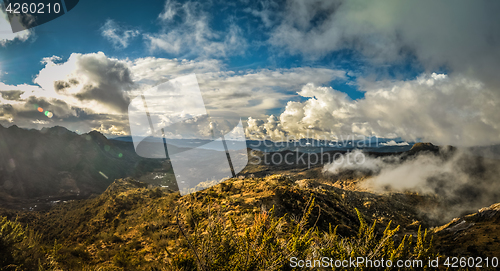 Image of Countryside with fog