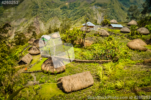 Image of Village near Wamena