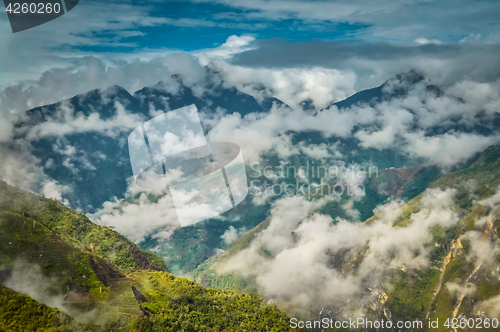 Image of Mountainous landscape in Wamena