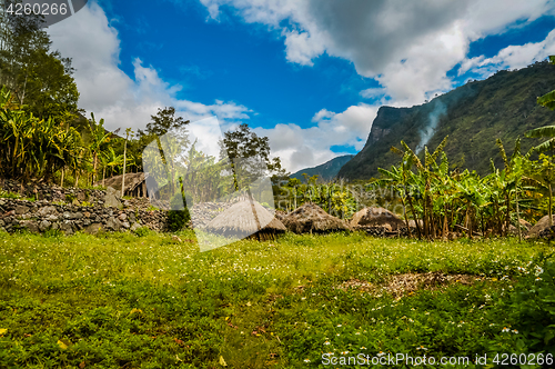 Image of Small houses in Wamena