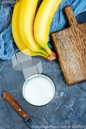 Image of banana milk