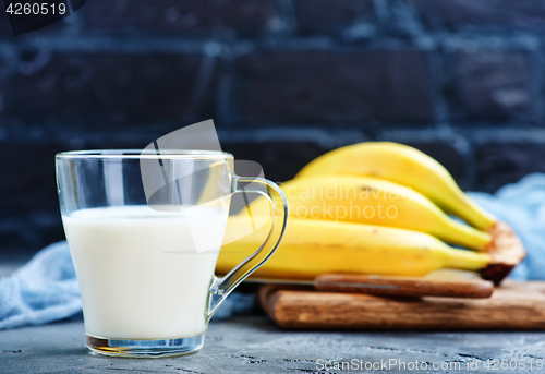 Image of banana milk