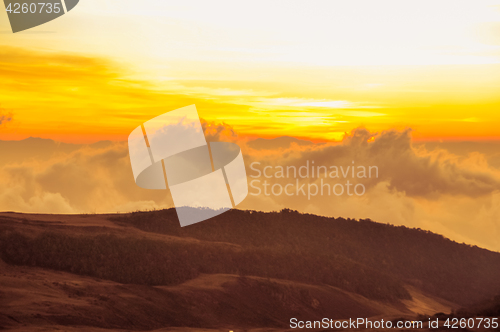 Image of Sunset on Mt. Giluwe