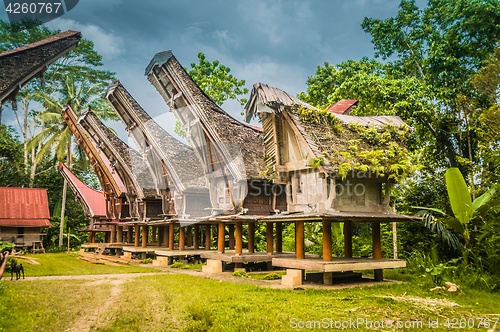 Image of Row of ancestral houses