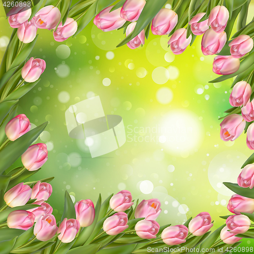 Image of Spring Easter background. EPS 10