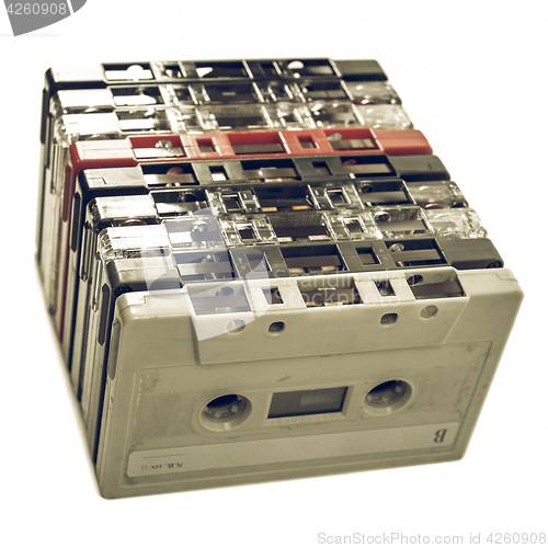 Image of Vintage looking Tape cassette