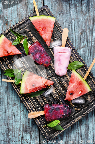 Image of Ice cream watermelon