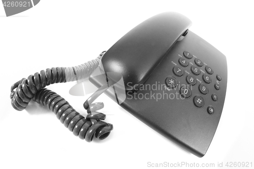 Image of old black phone