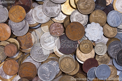 Image of coins background