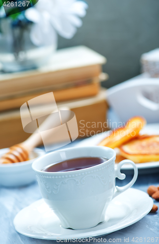 Image of fresh tea in cup