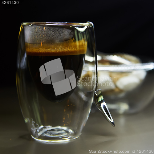 Image of Cup of espresso coffee