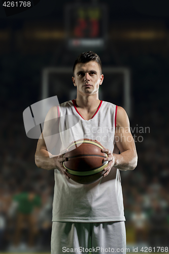 Image of Basketball player portrait