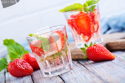 Image of strawberry drink