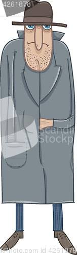 Image of ruffian cartoon illustration