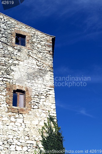 Image of the church and the sky