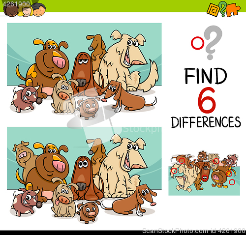 Image of activity of differences with dogs
