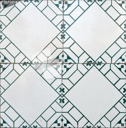 Image of Old tiles detail 