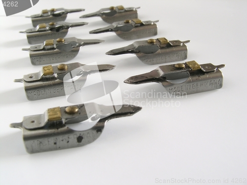 Image of Drafting Instruments on white background