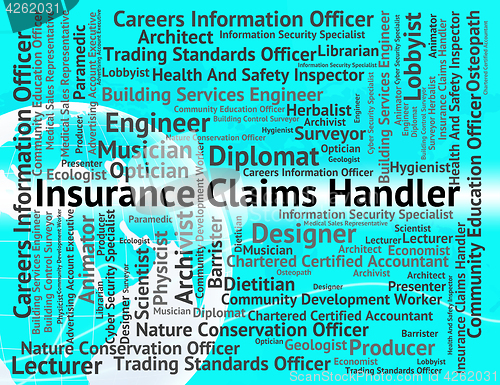 Image of Insurance Claims Handler Means Contracts Contract And Financial